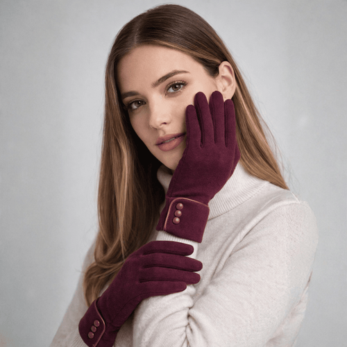 Luva Feminina Forrada com Pelúcia Forglows
